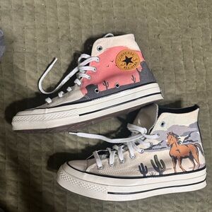 Western High Top Converse